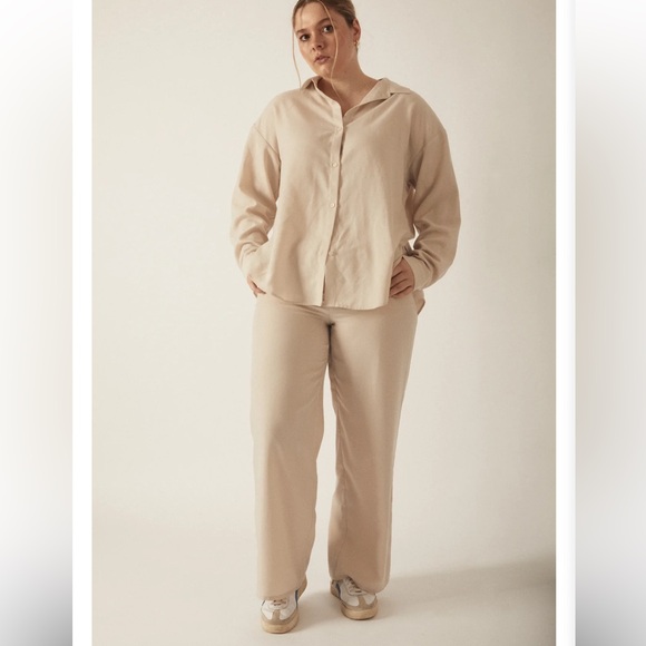 Unisex Noble cream pants - Picture 4 of 5